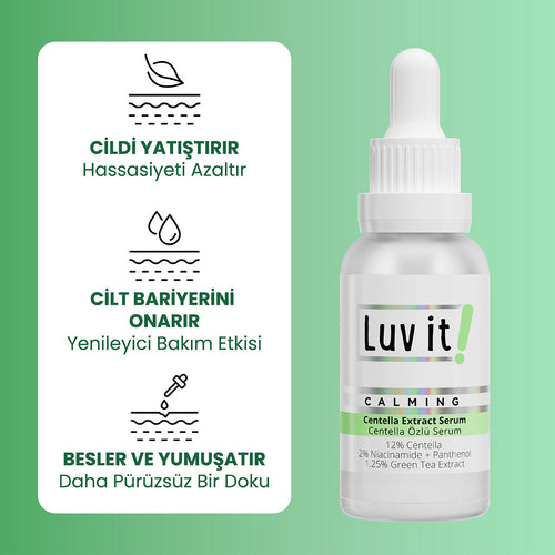 Centella Özlü Leke Hassasiyet ve Kızarıklık Karşıtı 3'lü Cilt Bakım Seti